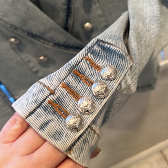 ππ¦ Generation Love Sutton Denim Blazer Size XS ππ¦ - Picture 10 of 15